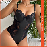 Lingerie for Women Sexy Lace Bralette – Lace Patent Leather Sexy Lingerie
